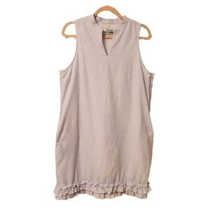 #036. Sara Campbell seersucker shift dress